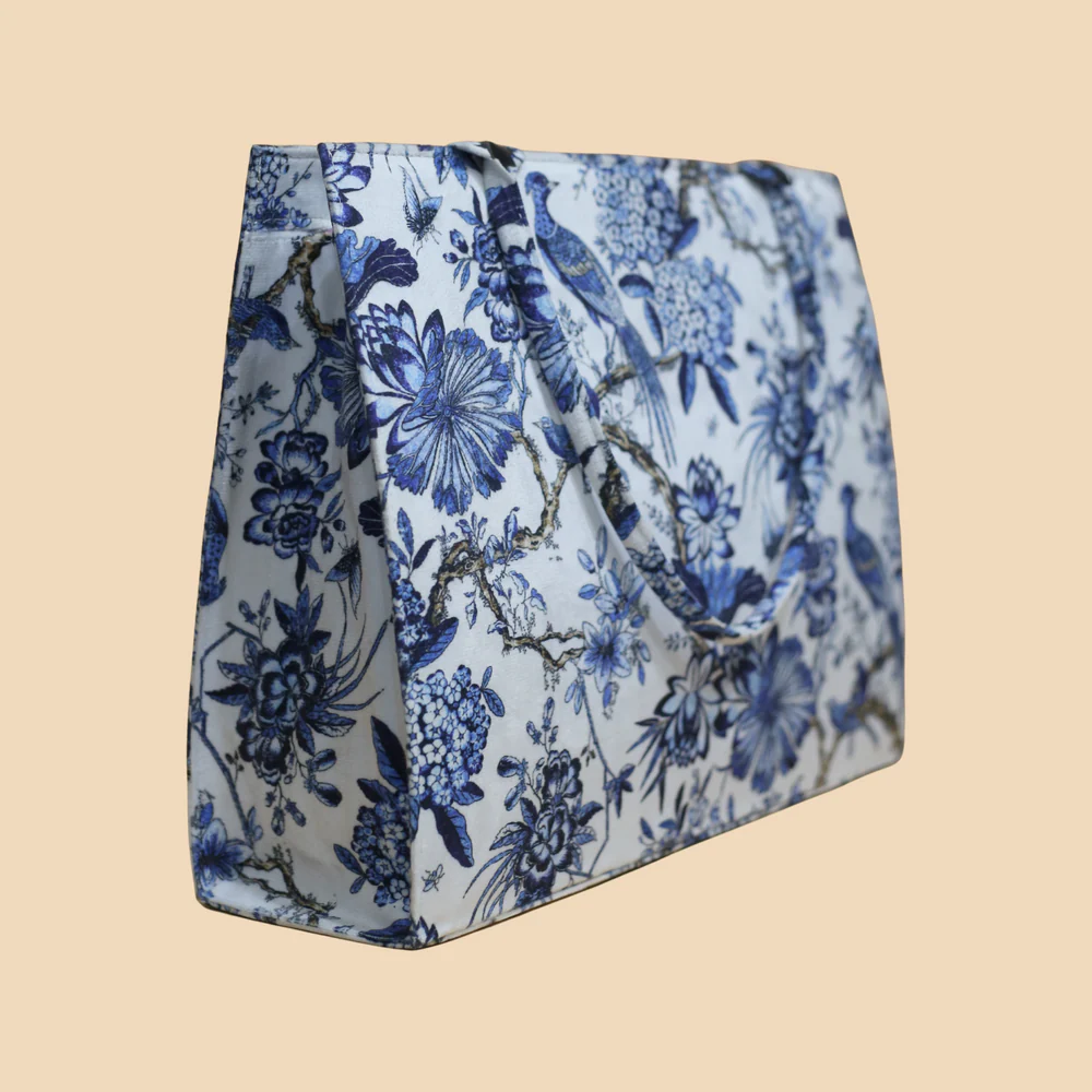 Blossom Canvas Tote Bag - Image 2