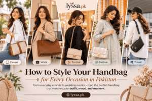 Read more about the article How to Style Your Handbag for Every Occasion in Pakistan